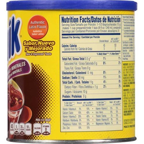 Nesquik Chocolate Powder 14.1 Oz. 400 Grams X 6