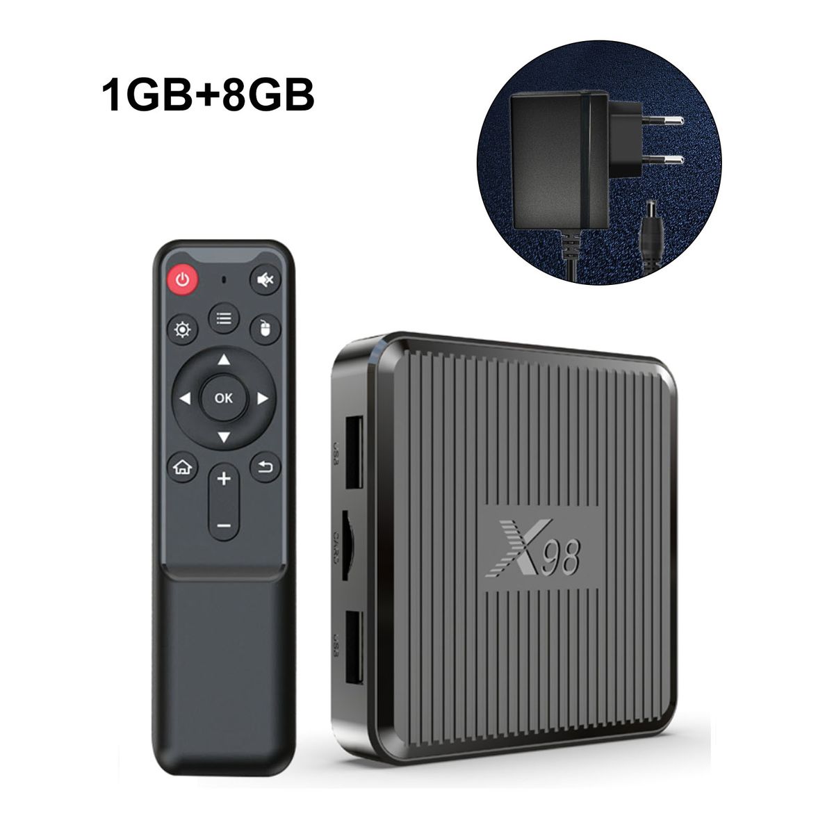 Smart TV-Box 5G Dual Frequency Amlogic S905W2 Quad Core WiFi TV Set Top Box 1