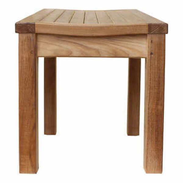 LoveTeak 24" Shower Bench - Brown