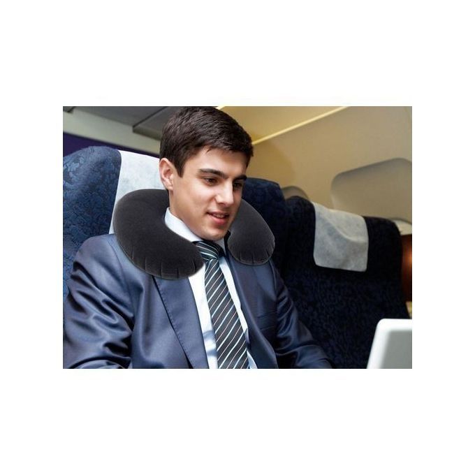 Travel Air Pillow U Shaped Neck Pillow / Head Rest Cushion