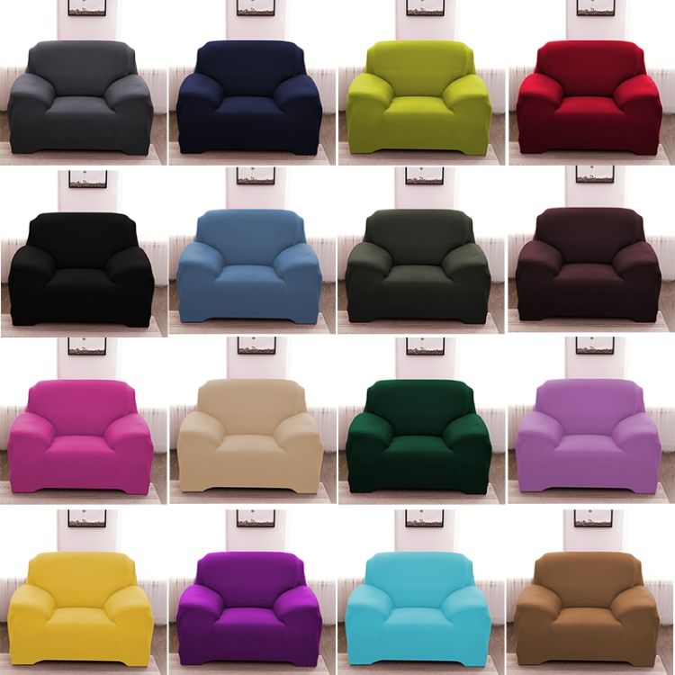 Sofa All-inclusive Universal Set Sofa Full Cover Add One Piece Of  Pillow Case Single Seater(90-140cm)