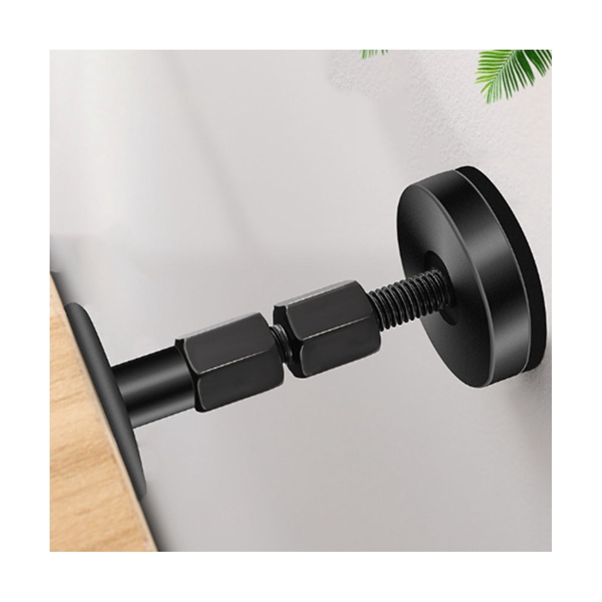 4PCS Headboard Stoppers, Adjustable Threaded Bed Frame
