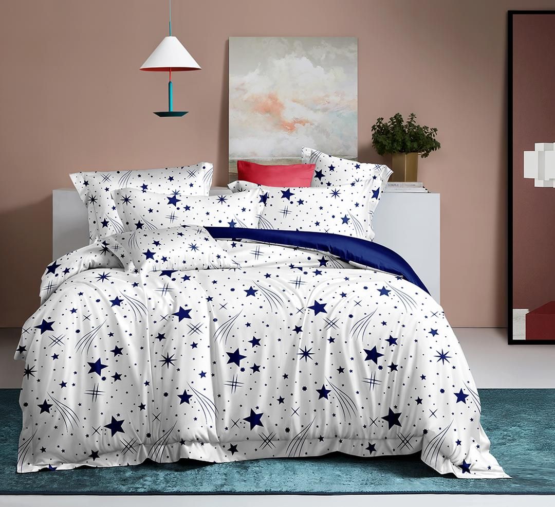 Shinning Bed Spread With Pillow Case