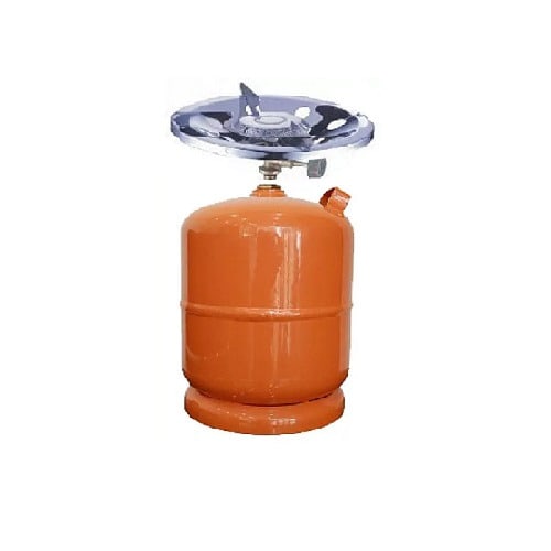 Gas Cylinder  With Stainless Burner - 5kg