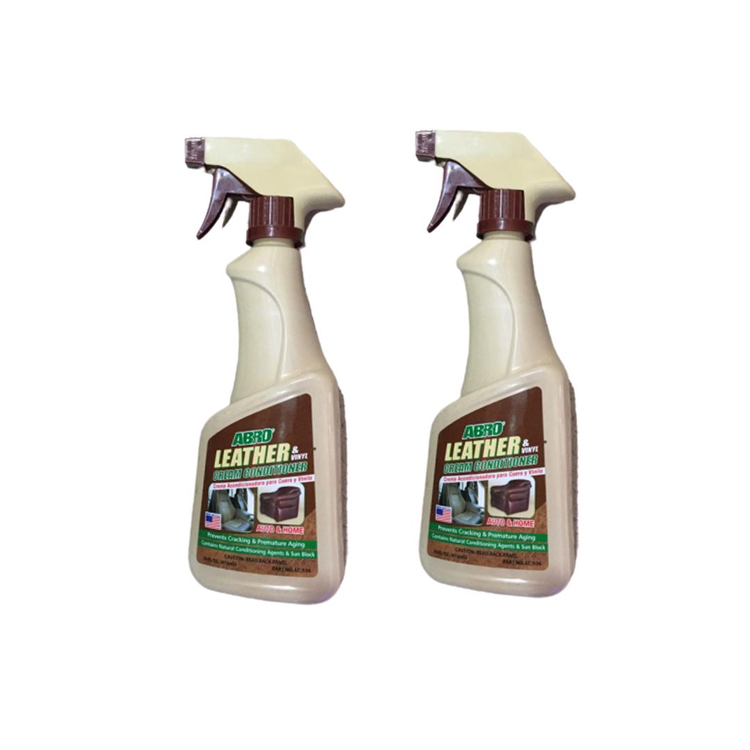 LEATHER AND VINYL CREAM CONDITIONER Cleaner (AUTO AND HOME)(2PCS)