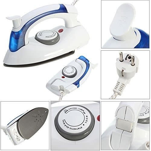 Hetian Travel Foldable Steam Iron - 700w