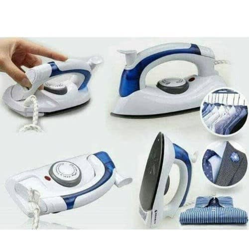 Hetian Travel Foldable Steam Iron - 700w