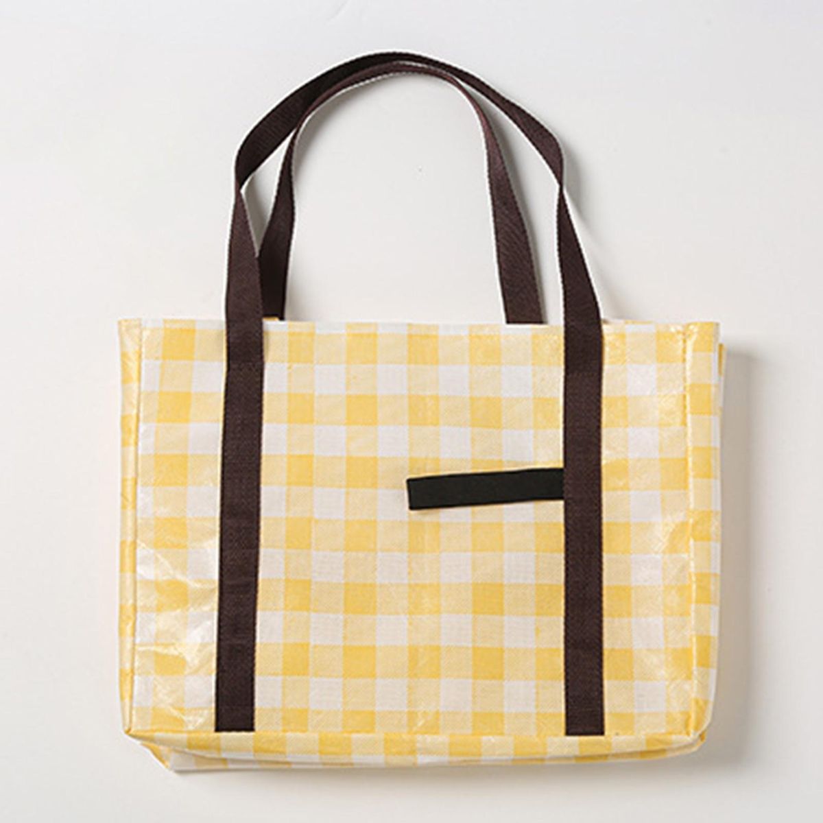 Grocery Bag Warm Keeping Office Worker Bento Box Bag Yellow