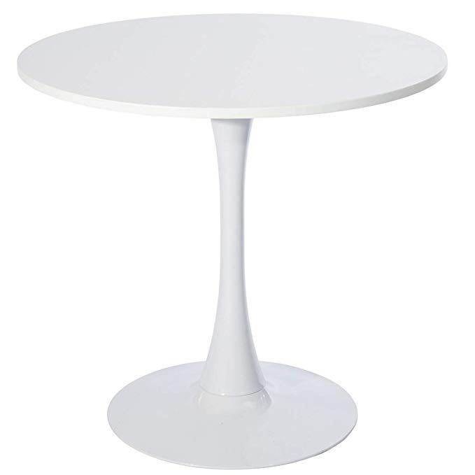 Tulip Modern Dining Table (Indoor/Outdoor) White
