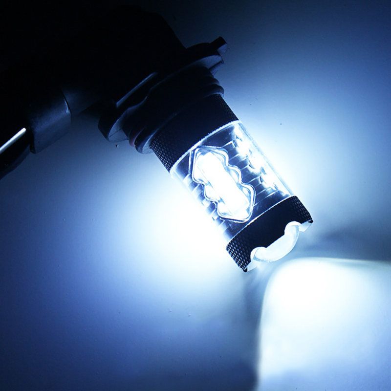 Super Bright HB4 9006 80W 6000K LED Car Headlight Fog-