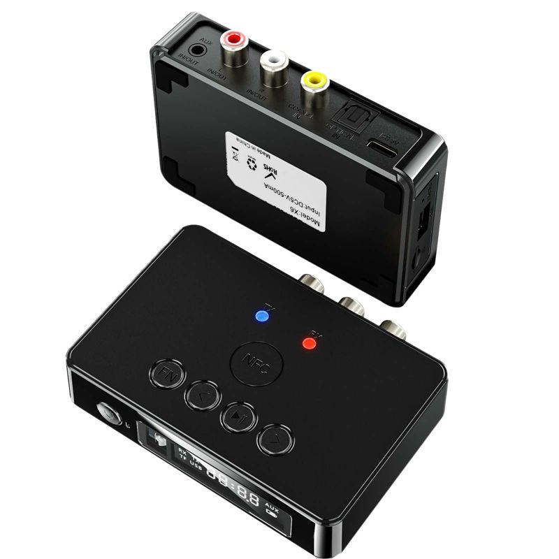 Bluetooth Transmitter Receiver 2 In 1 Nfc Coaxial Optical