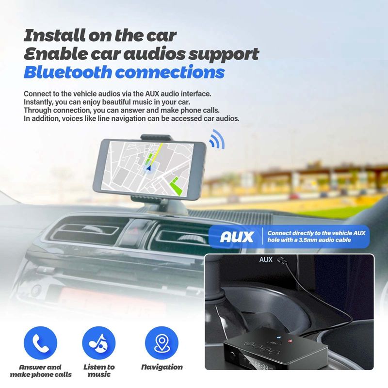 Bluetooth Transmitter Receiver 2 In 1 Nfc Coaxial Optical
