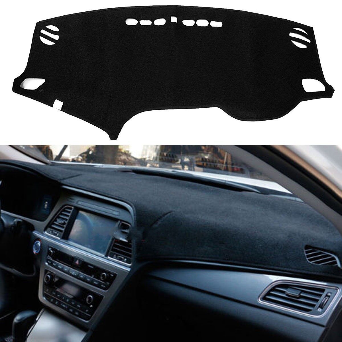Inner Dashboard Dash Mat DashMat Sun Cover Pad For Hyundai Sonata 2015 2016 2017