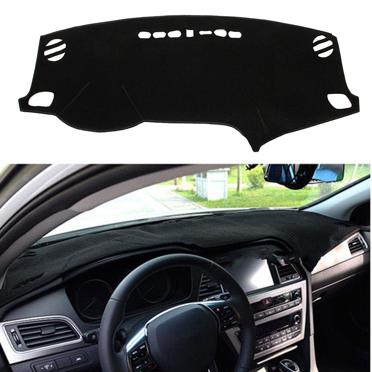 Inner Dashboard Dash Mat DashMat Sun Cover Pad For Hyundai Sonata 2015 2016 2017