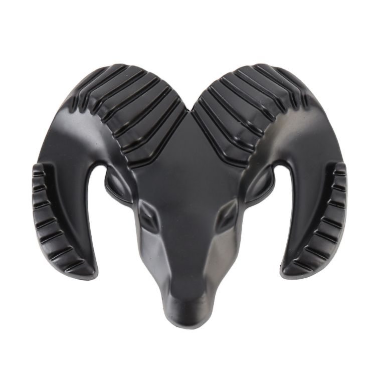 Bull Pattern Car Metal Body Decorative Sticker, Size : S