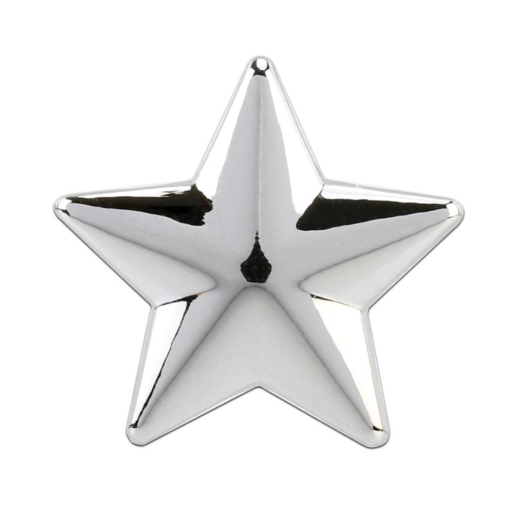 Star Pattern Car Metal Body Decorative Sticker