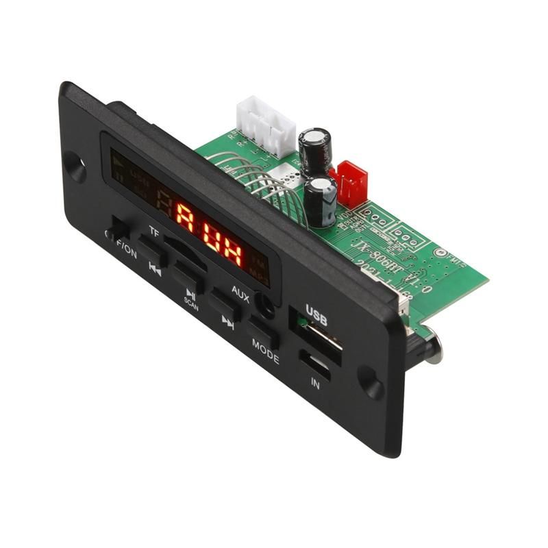 2X25W 50W Amplifier MP3 Player Decoder Board 5V-12V Bluetooth 50 Car FM Radio Module Support TF USB AUX Player Decoder