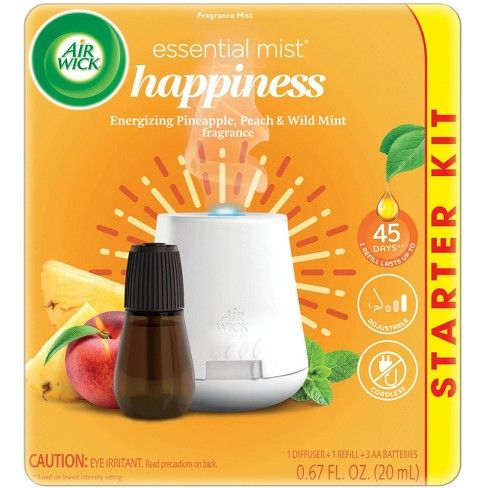 Essential Mist Diffuser Kit Spiced Happiness Apple 20ml