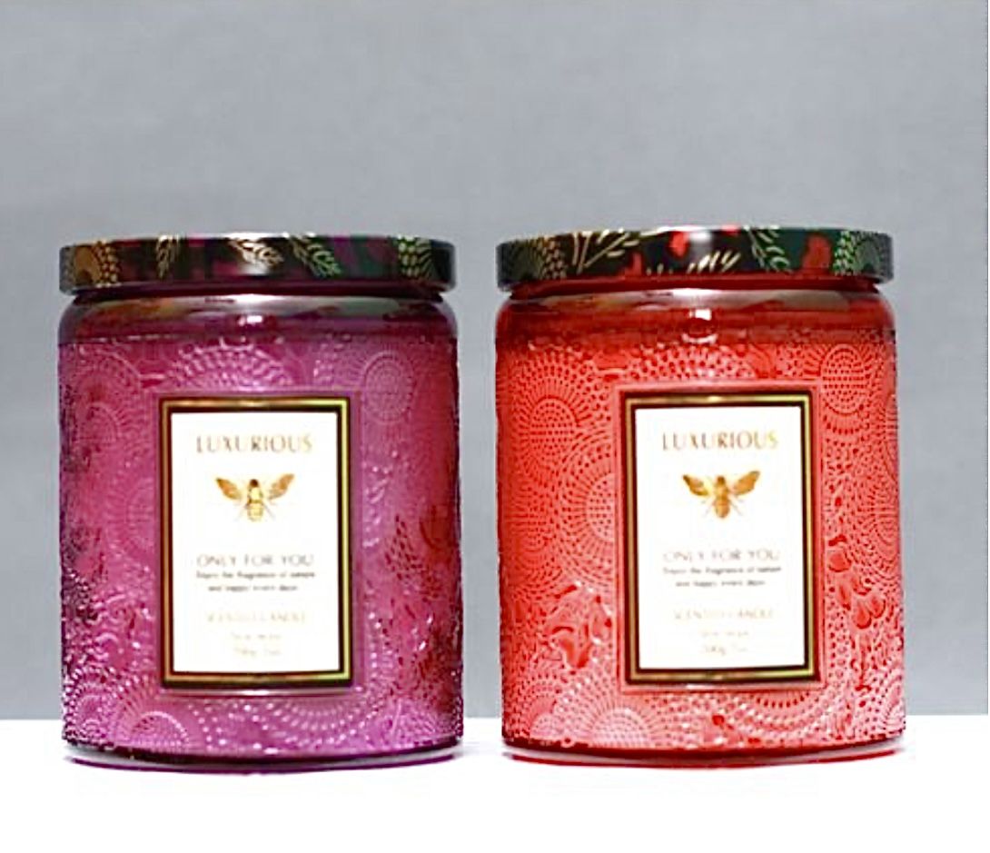 Scented Candles - 2pcs - 200g Each