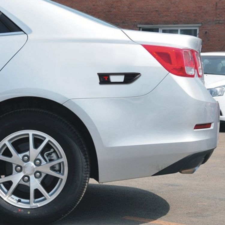 2 PCS Car Side Air Intake Flow Vent Fender Stickers