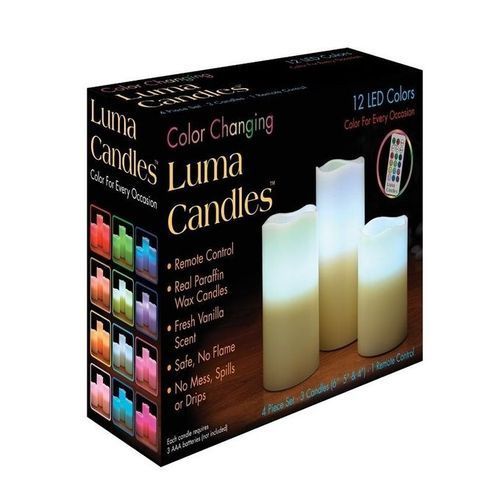 LED Glow Luma Candles