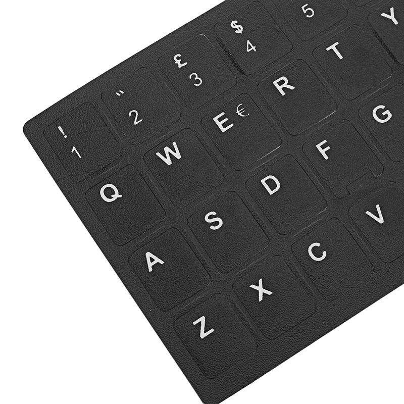 Standard Smooth Laptop Notebook Keyboard Stickers German Russian Spanish French Italian Arabic 6 Language - French Italian