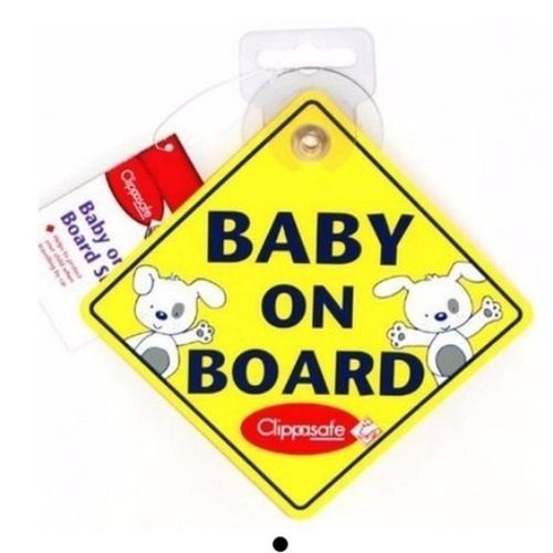 Luvable Friends Baby On Board Sticker