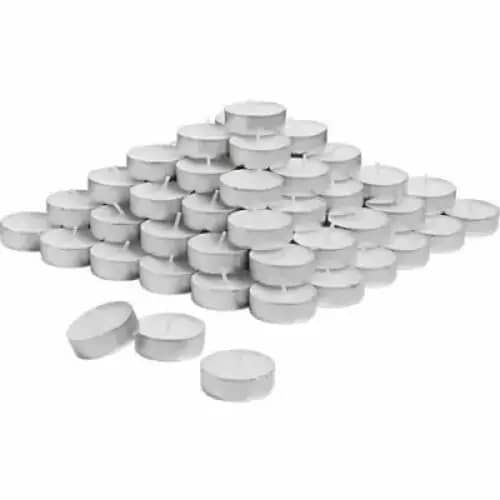 100 Pieces Tea Light Candles