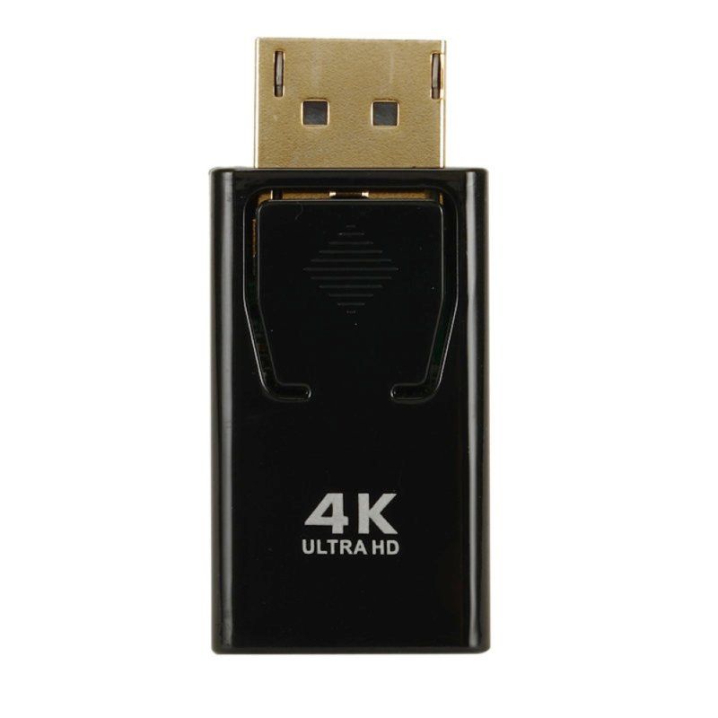 4Kx2K Display Port DP Male To HDMI-compatible Female-Black