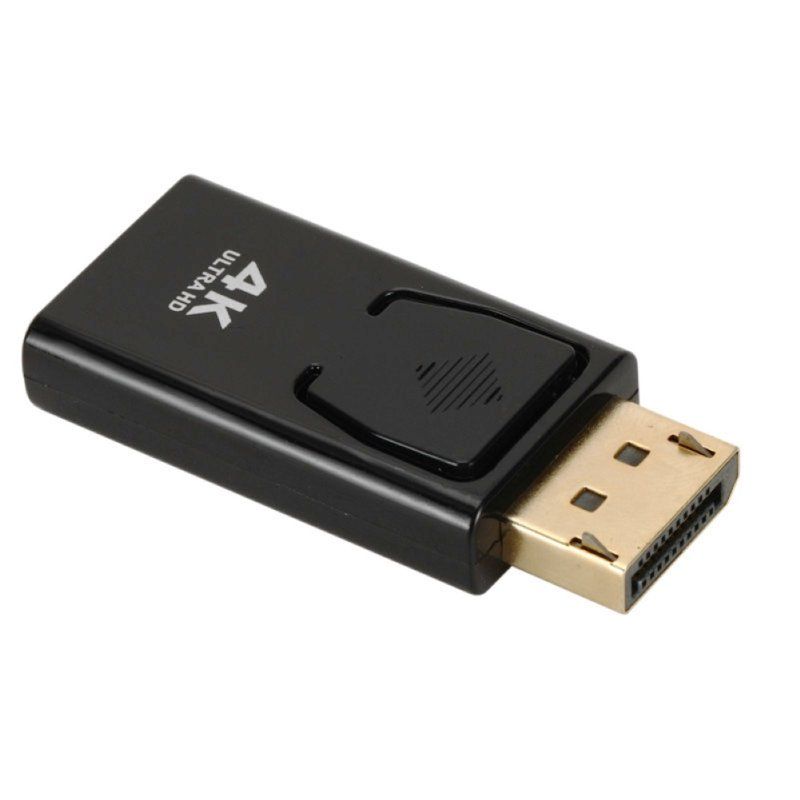 4Kx2K Display Port DP Male To HDMI-compatible Female-Black