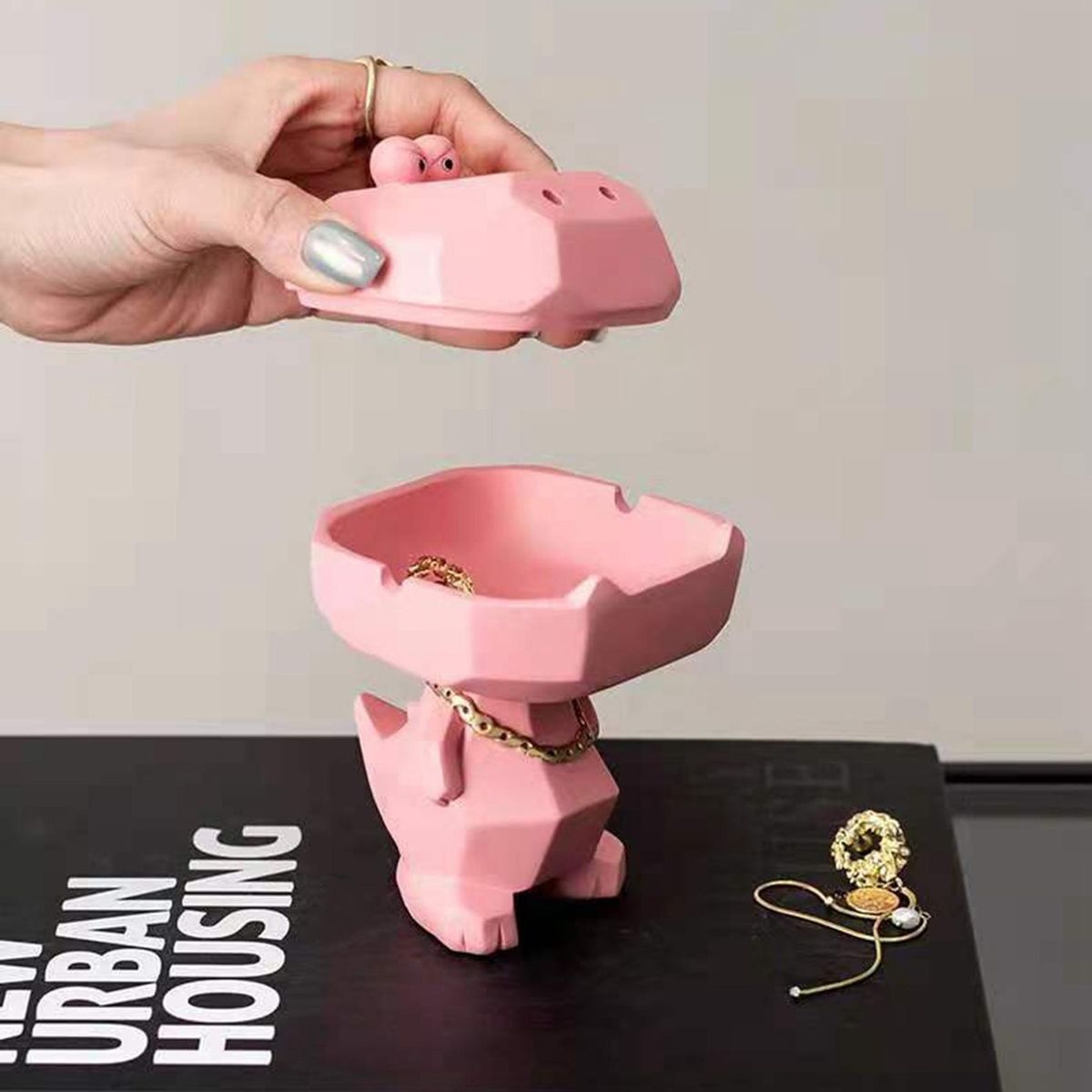 Cute Decorative Ashtrays for Cigarettes Ash Tray with Lid Ashtray Ashtray for Weed Outside Outdoor Ashtray Windproof A