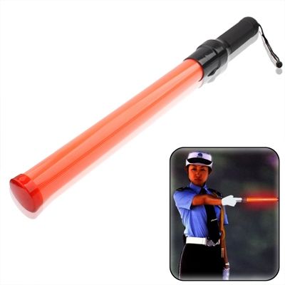 Safety Traffic 3-Mode Control Red LED Baton With Alarm Function, Length: 53.5cm