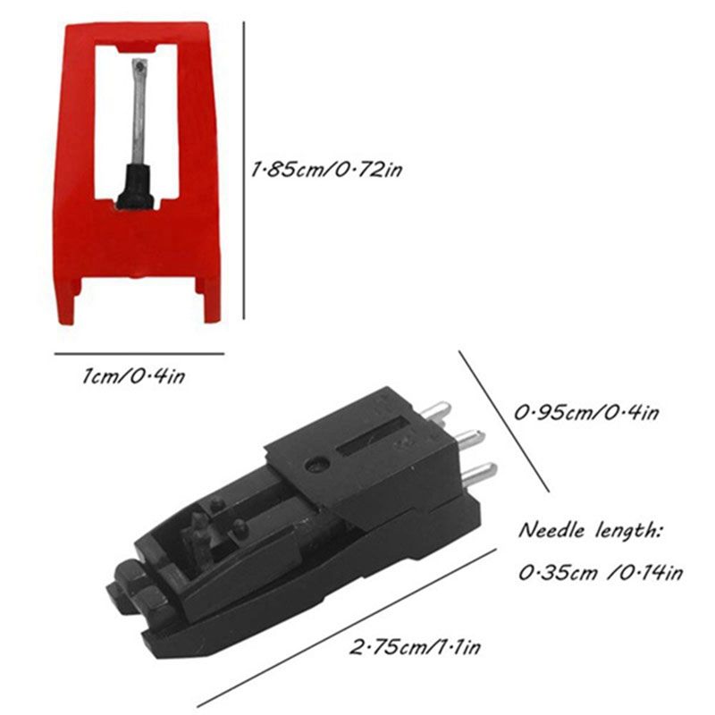 4 Pcs Turntable Replacement Stylus Needles Turntable For Lp Crosley Turntables