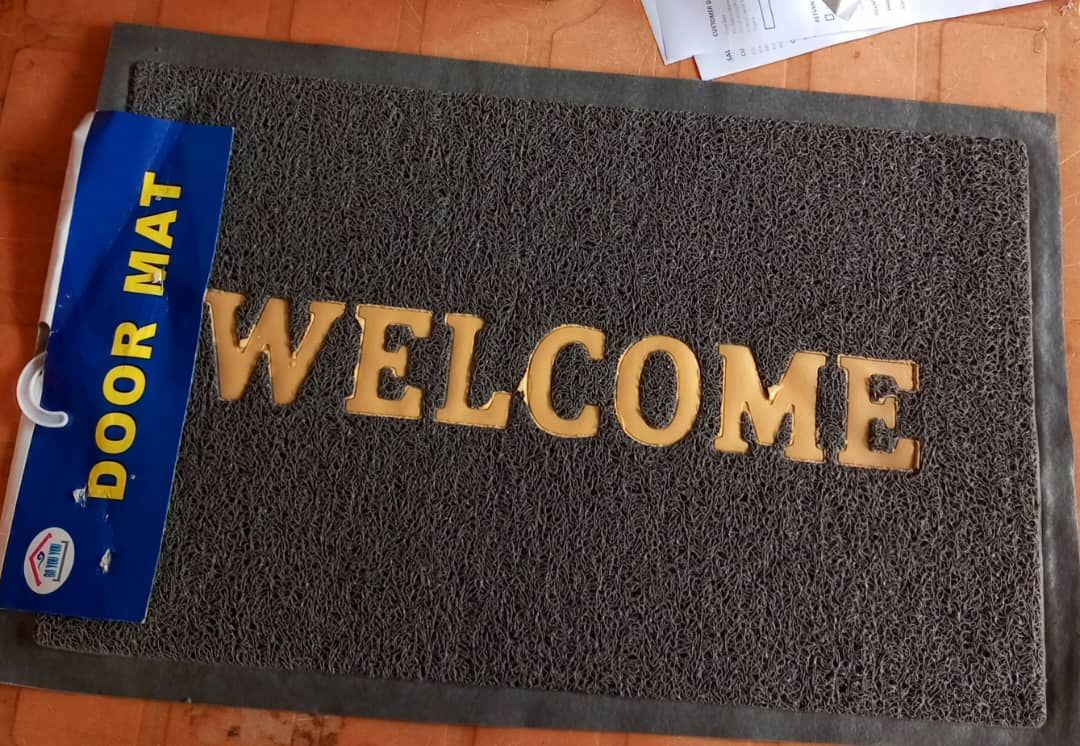 Smart Welcome Door FootMat -- Multicolour