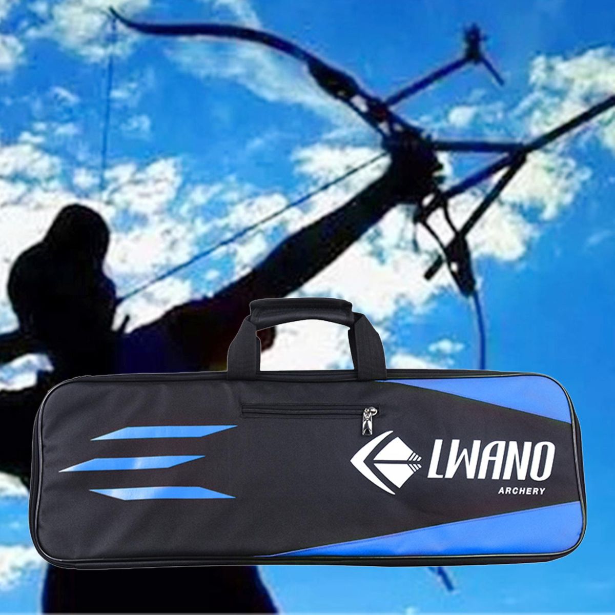 Recurve  Bow Case Longbow Takedown Bow Case For Blue