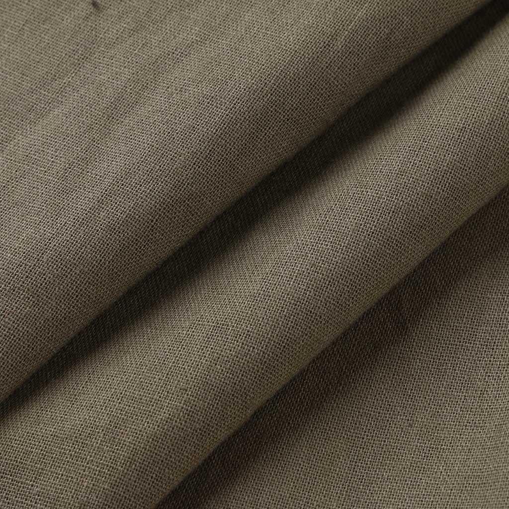 2022 Men's Fashion V-Neck Cardigan Stand Collar Shirt - Grey/Green