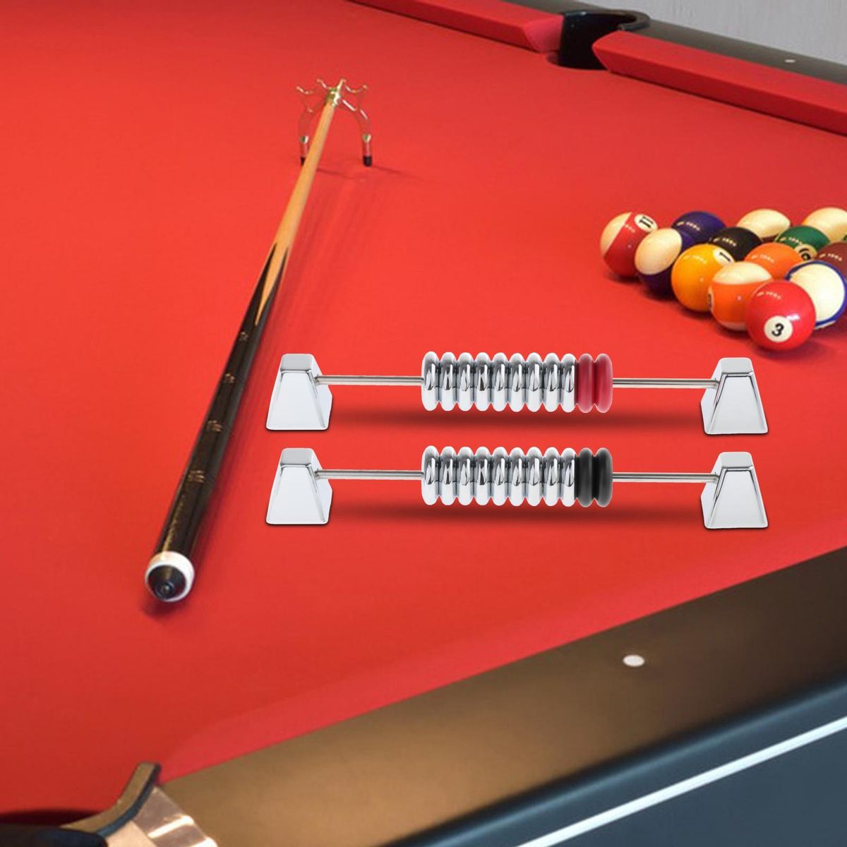 2x Shuffleboard Score Keeper Metal Abacus Score Snooker
