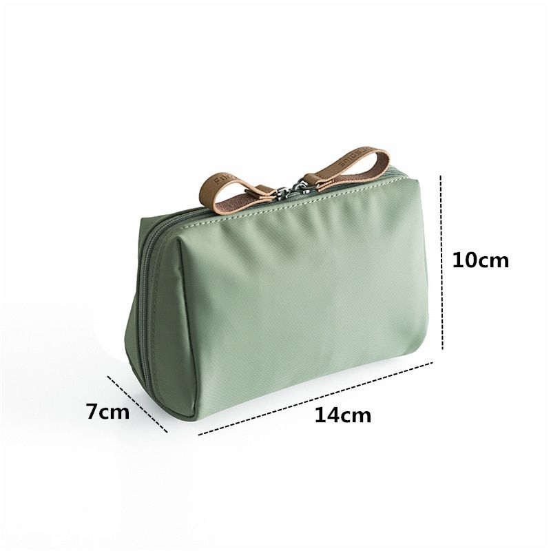 1 Pc Korean Style Solid Cosmetic Bag