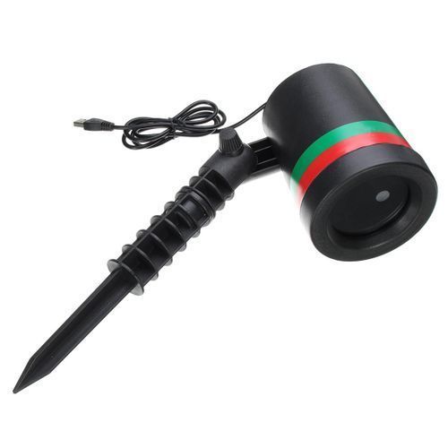 Laser Fairy Light Projection Projector Christmas Outdoor Lawn Landscape LED Lamp (EU PLUG)