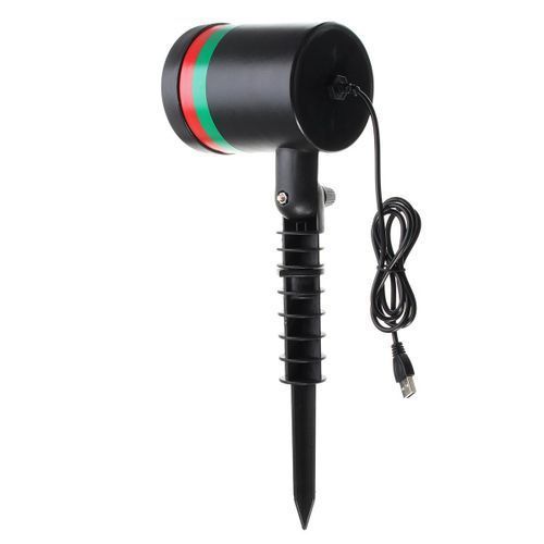 Laser Fairy Light Projection Projector Christmas Outdoor Lawn Landscape LED Lamp (EU PLUG)