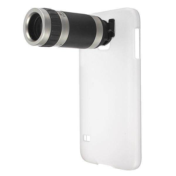 8x Zoom Camera Lens + Back Cover Case For Galaxy S5 S V I9600