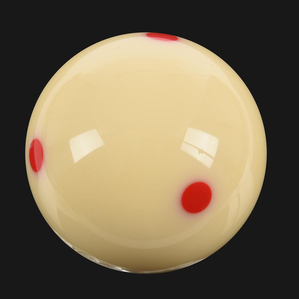 2.25inch 57mm 6 Red Spot Cue Ball Pro Cup Training