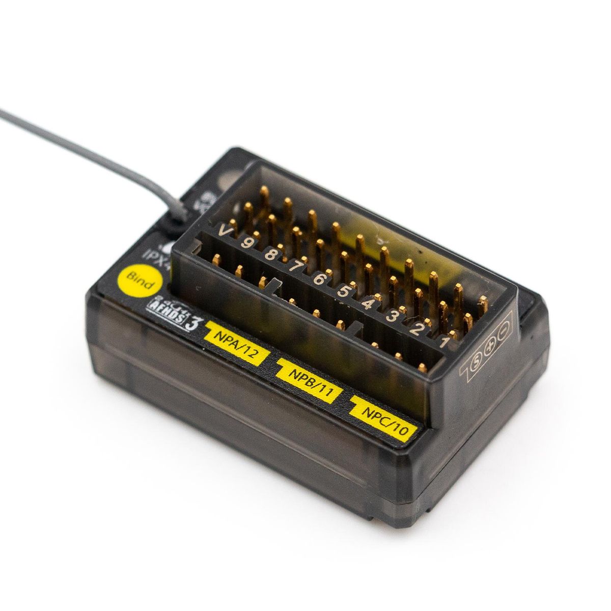 FLYSKY FGr12B 2.4GHz 12CH Receiver PWM PPM Ibus for AFHDS3 Transmitters RF Modules PL18/ NB4 /NB4 Lite RC Car Boat Vehicle