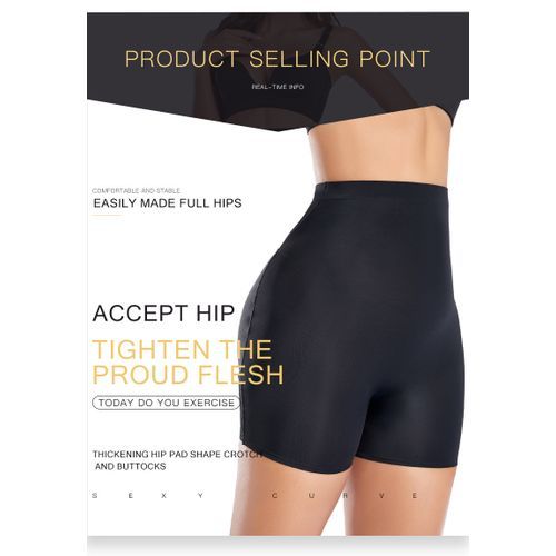 Women Ladies Padded Buttock Lifter Tummy Control Short Pant