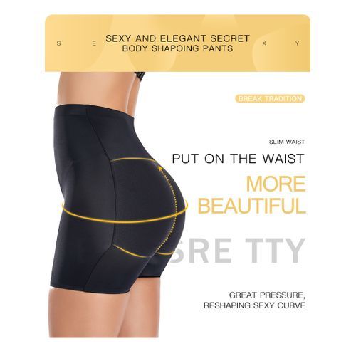 Women Ladies Padded Buttock Lifter Tummy Control Short Pant