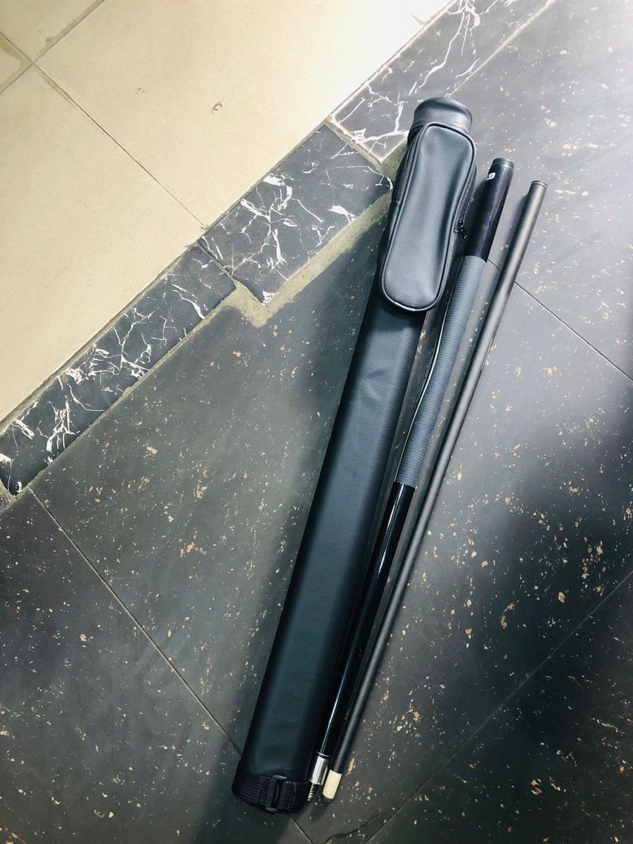 Leather Snooker Bag And Snooker Cue Stick