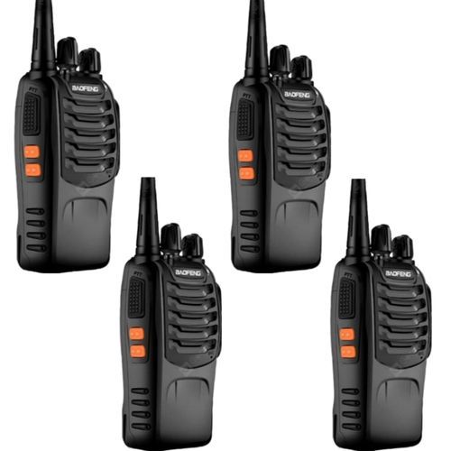4PCS Walkie Talkie BF- 888s Two-Way Radio.