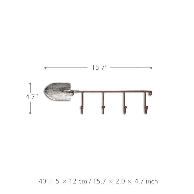 Decorative Scoop Wall Hook Wall Mount Tower Rack Antique-
