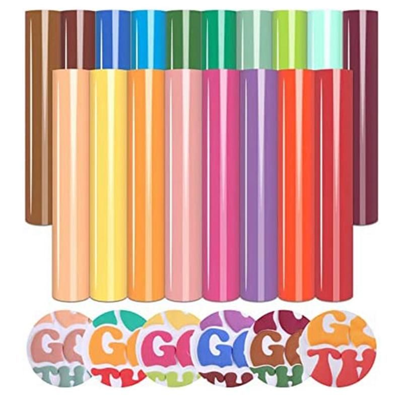 Puff Vinyl Heat Transfer - 18 Sheets 12 X 10Inches 3D Puff
