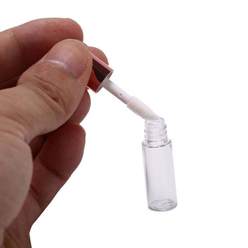 10pcs/lot DIY Lip Balm Tube Container With Cap Empty Lipstick Bottle Lipgloss Tube Cosmetic Sample Container(#black)